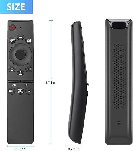Vista 9 de Paquete de 2 unidades de control remoto de repuesto para Samsung TV, compatible con todos los televisores Samsung TV, LED, QLED, UHD, SUHD, HDR