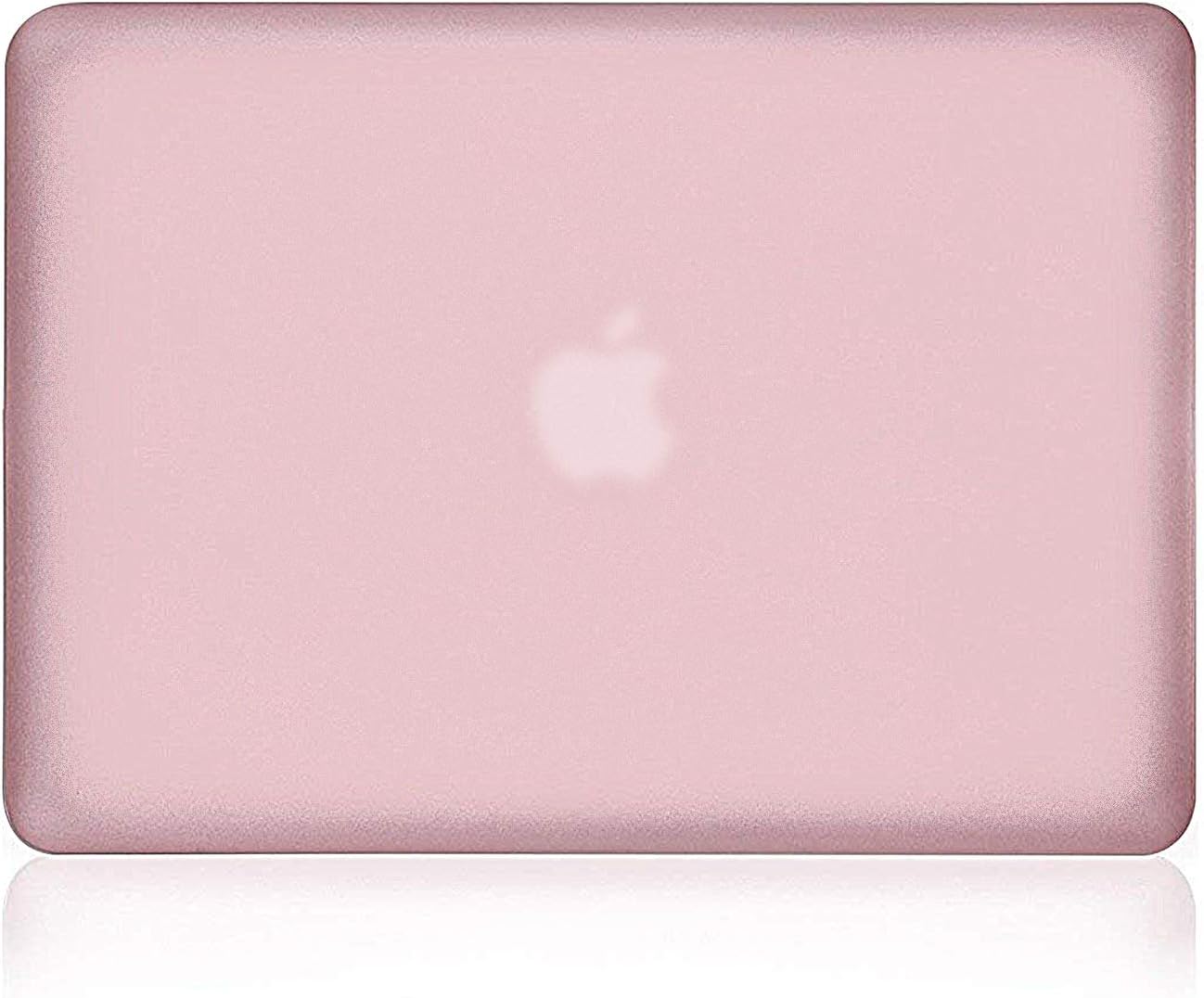 MOSISO Plastic Hard Shell Case & Keyboard Cover & Screen Protector Only Compatible with MacBook Pro 13 inch (A1278, Old Version with CD-ROM), Release Early 2012/2011/2010/2009/2008, Rose Gold
