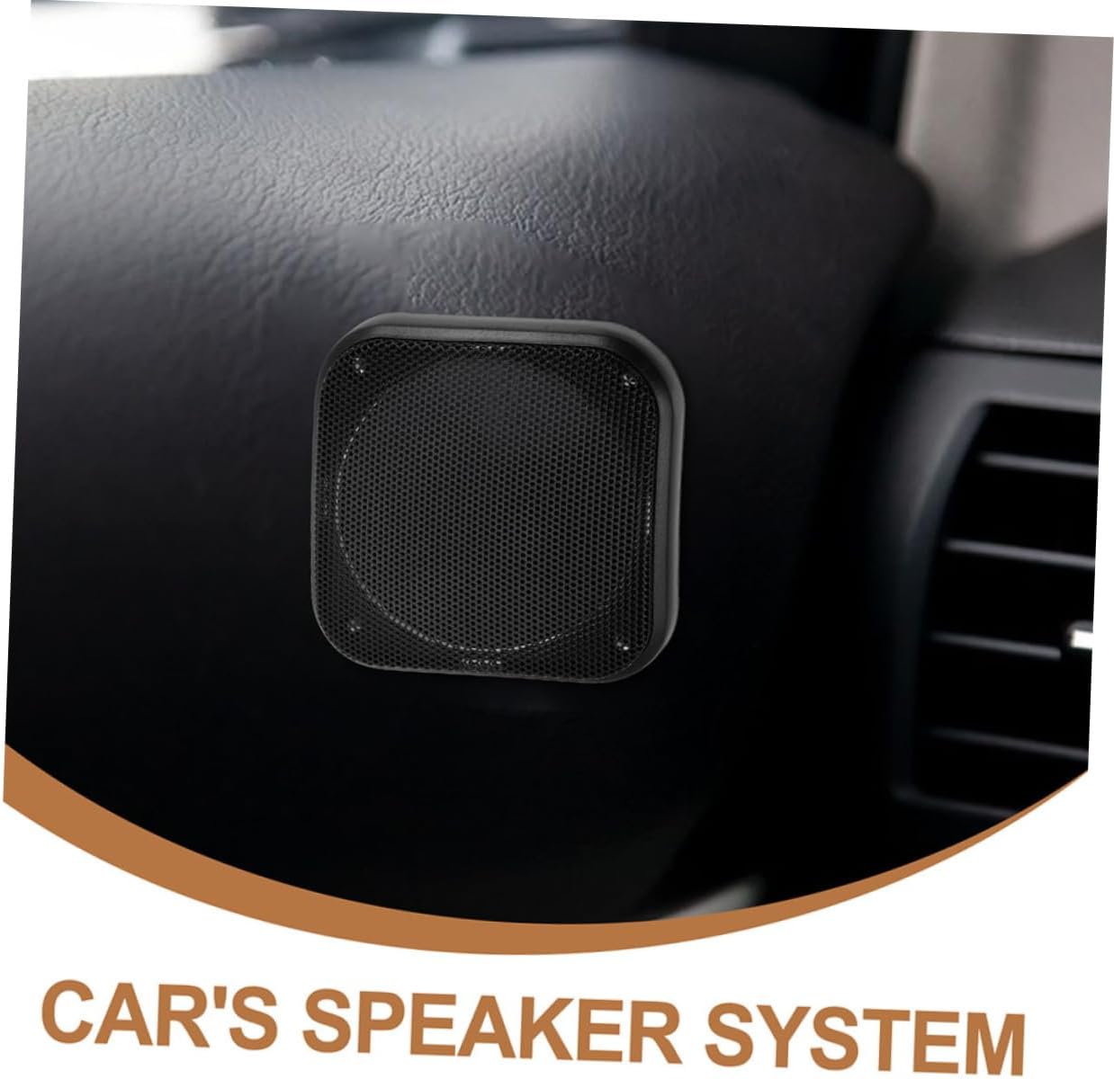 4pcs Speaker Grill Cover Mesh for Car Audio Decorative Square Subwoofer Guard Replacement for Car Home Speakers