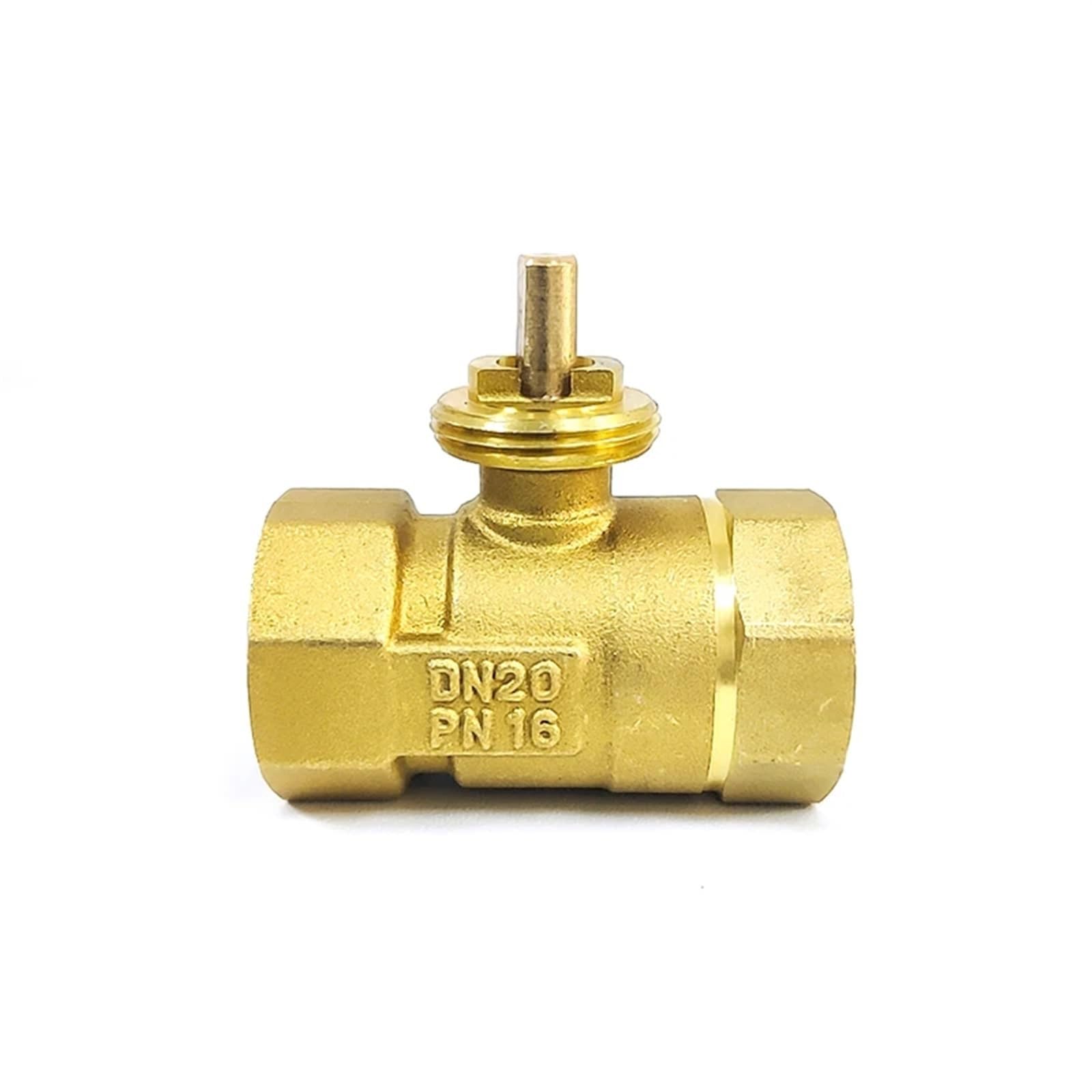 1.3 cm 1.9 cm 2.5 cm Mosiężny elektryczny zawór kulowy zawór dwukierunkowy z gwintem wewnętrznym DN15 DN20 DN25 (0,75 cala)