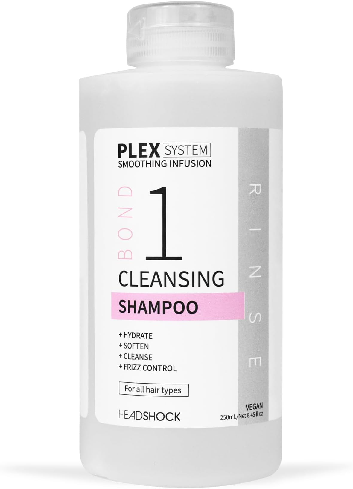 Headshock Plex System Smoothing Infusion | No1 Cleansing Shampoo | 250ml