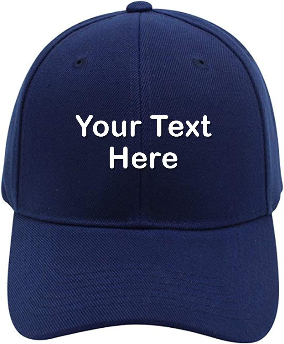 Custom Any Text Any Logo Custom dad Vintage Custom Made fit Unisex Baseball Cap Gift