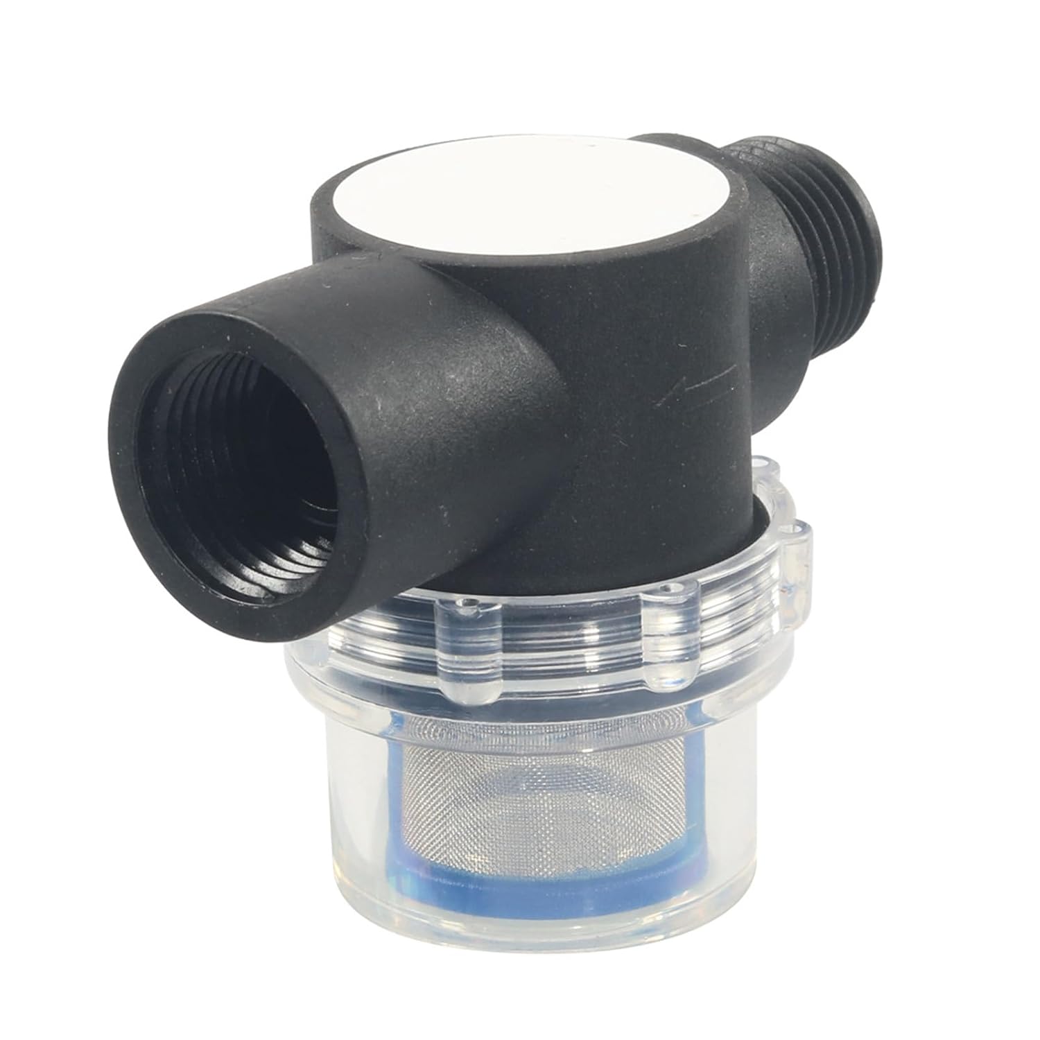 Campers Water Tanks Inline Threaded Filter High Flows 50LMin 12″ Mesh Strainer for Camping Outdoor Use