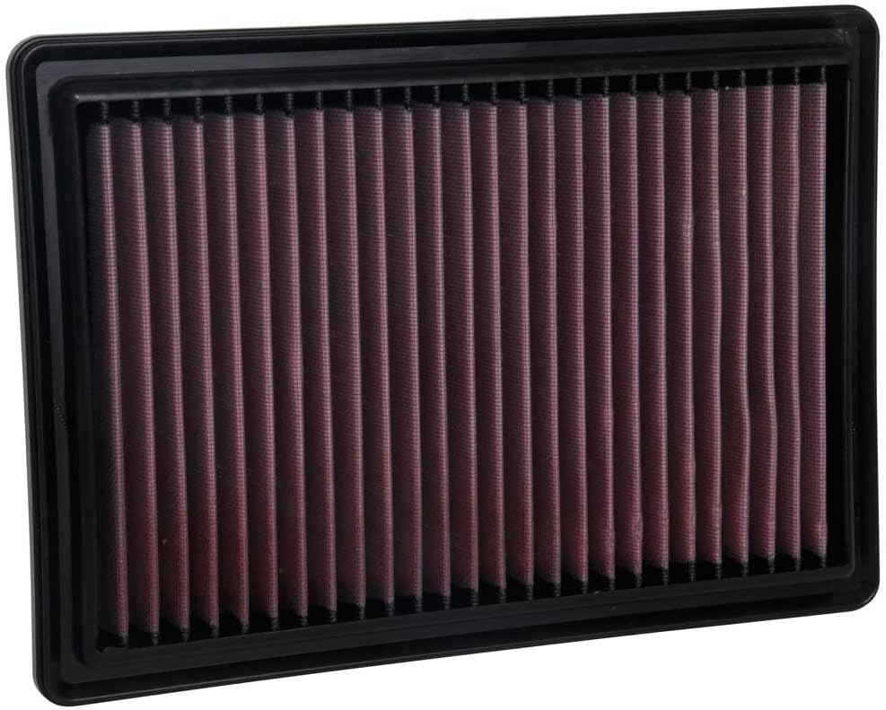 K&N High-Flow Original Lifetime Engine Air Filter: Increase Power: Premium, Washable: Compatible with 2019-2025 Infiniti: QX50, QX55, 33-5091