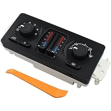 Manual Temperature Climate Heater HVAC A/C Control Module Unit Assembly for Cadillac Escalade ESV EXT, Chevrolet Silverado 1500 2500 3500, GMC Sierra 1500 2500 3500 HD Yukon