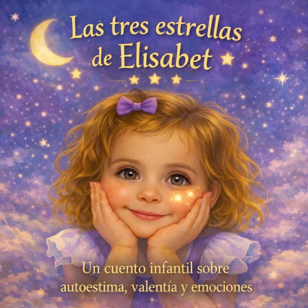 Las tres estrellas de Elisabet: Un cuento infantil sobre autoestima, valentía y emociones (Las aventuras de Elisabet)
