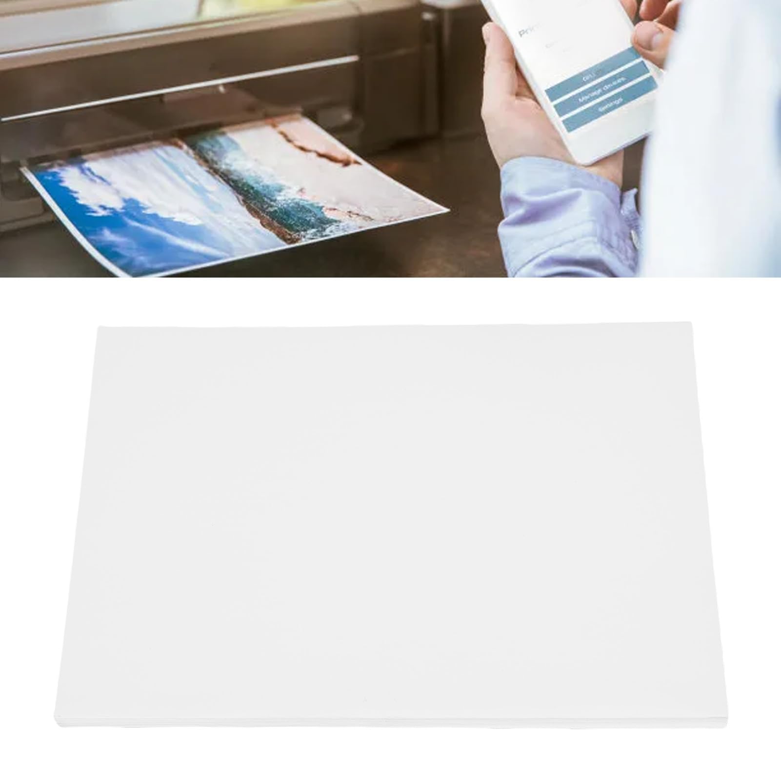 Papier samoprzylepny A4 do drukarek atramentowych, białe, samoprzylepne etykiety samoprzylepne do druku