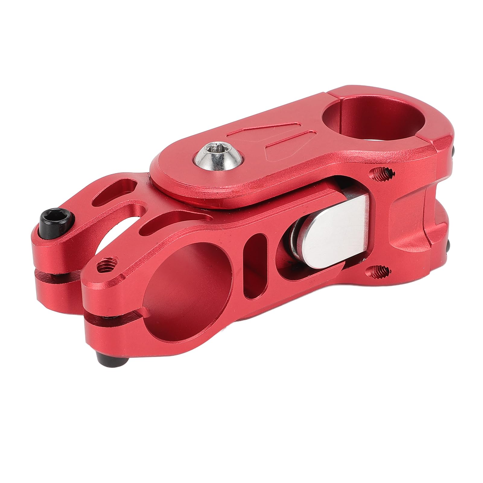 RiToEasysports Wspornik Roweru Górskiego, Lekki Wspornik Kierownicy ze Stopu Aluminium Obrabiany CNC z Amortyzującym Systemem Amortyzacji, do Roweru Szosowego Rower Górski Rower Turystyczny
