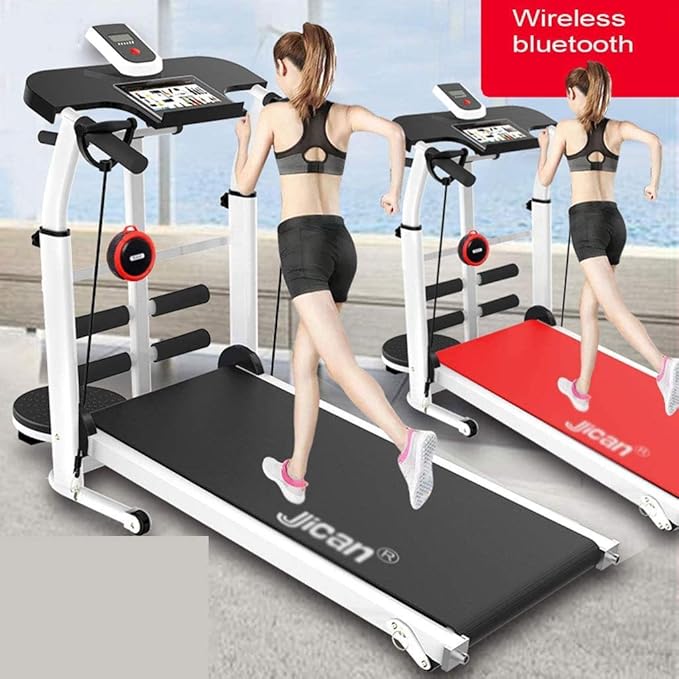 Caminadora Plegable Recovery Fitness con Barandales y Monitoreo de Ritmo Cardíaco miniatura 4