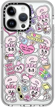 CASETiFY Clear iPhone 14 Pro Max Case Yellowing-resistant Material/Passed 2m Drop Test/MagSafe Compatible - You Got This by Esther Kim
