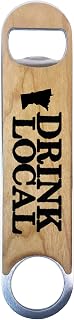 Torched Speed Wooden Flat Bottle Opener, Bartender Beer Bottle Opener, Great Gift for Men, Beer Lovers, Minnesota