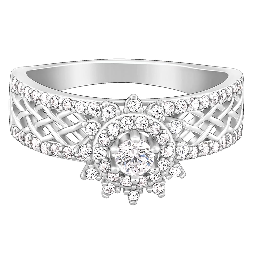 GIVA 925 Silver Filigree Florid Ring,Fixed Size, Indian - 12|Gift for Girlfriend| With Certificate of Authenticity and 925 Stamp | 6 Months Warranty* (B0CV48PWJY) Amazon Price History, Amazon Price Tracker