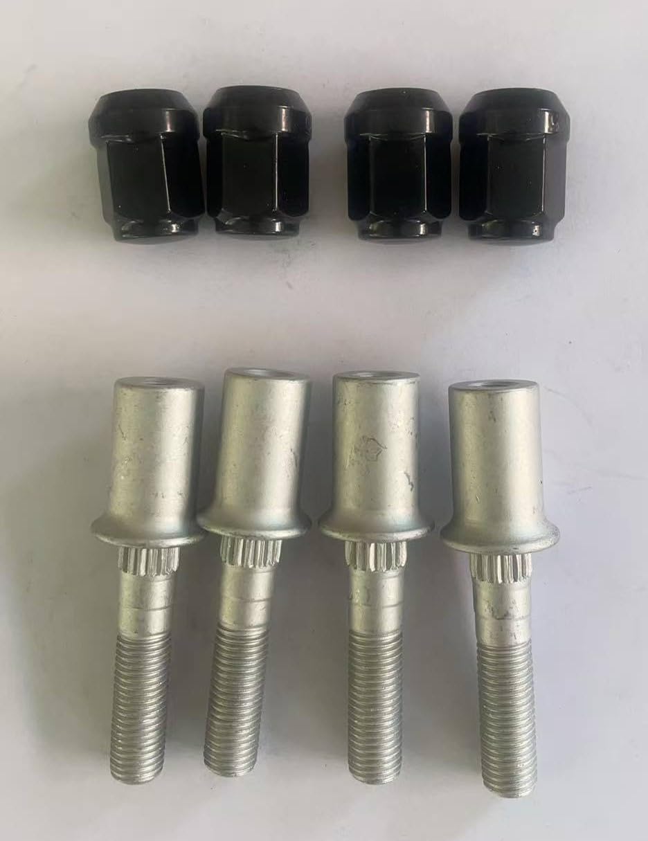 4PCS Front or Rear Wheel Stud 250300060 with Lug Nuts Replacement for 2015-2020 Can-am Commander MAX 1000 XTP & 2013-2018 Maverick 1000 UTV