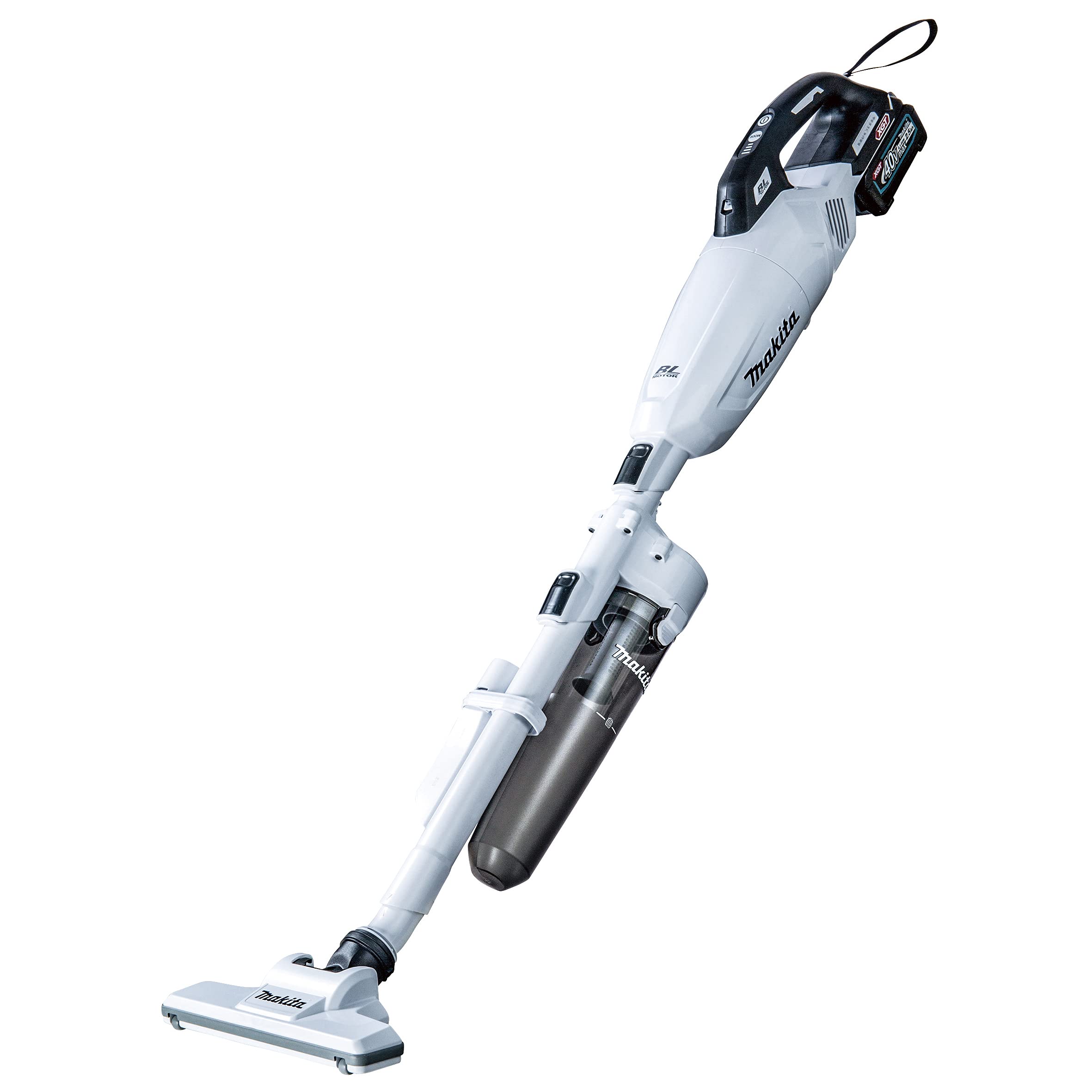 makita CL001GRDCW 40vMax 白サイクロン Amazon | マキタ(Makita) 充電式クリーナ（白） 40Vmax2.5Ah バッテリ