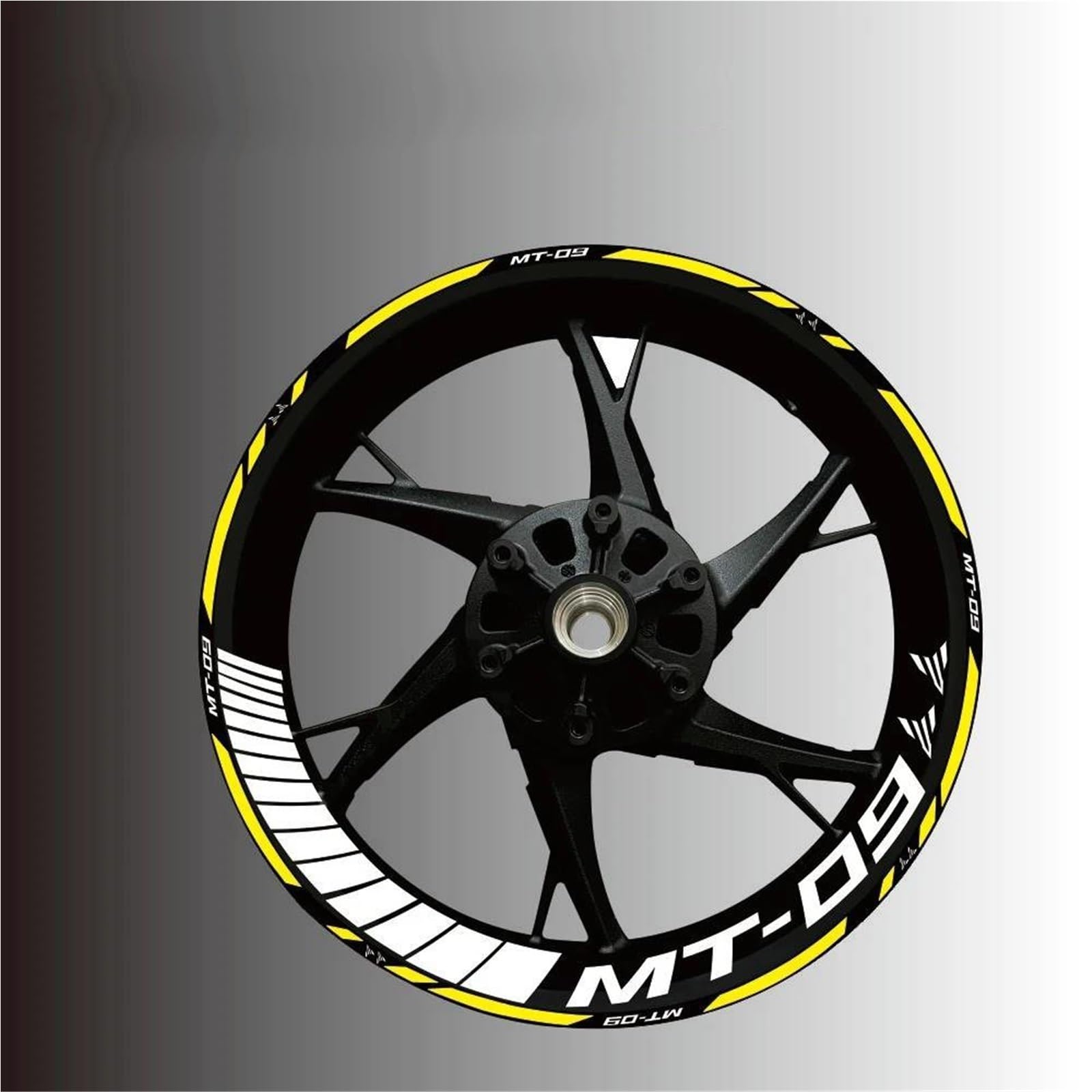 Reflective Motorcycle Wheel Sticker Rim Decals for Yamaha for XSR 900 700 for Tracer 9 GT for FJR1300ES Hydraulic Rod