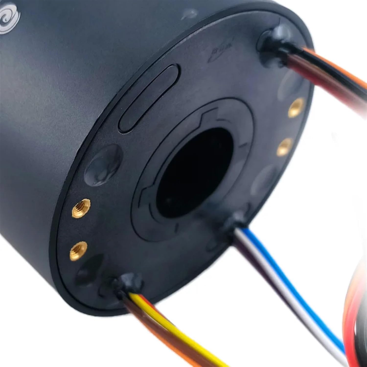 18 way10A through-hole conductive slip ring rotary electrical connection joint power rotary joint