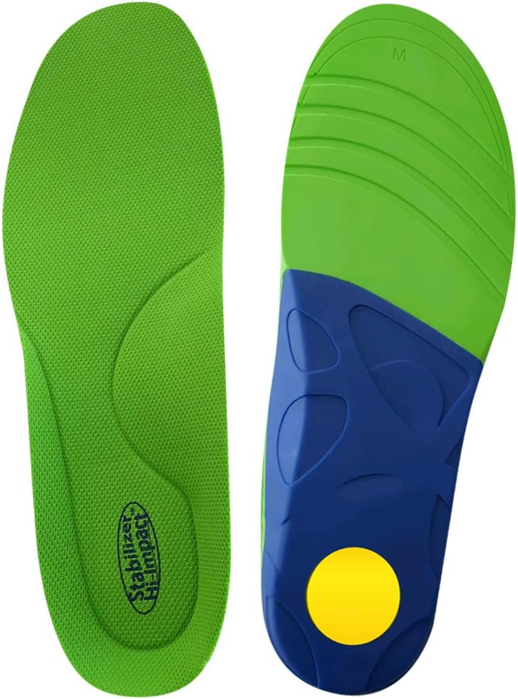 FOOTMATTERSFootMatters Stabilizer Orthotic Insoles - Arch Support, Metatarsal and Heel Cradle - Large - FSA/HSA Eligible