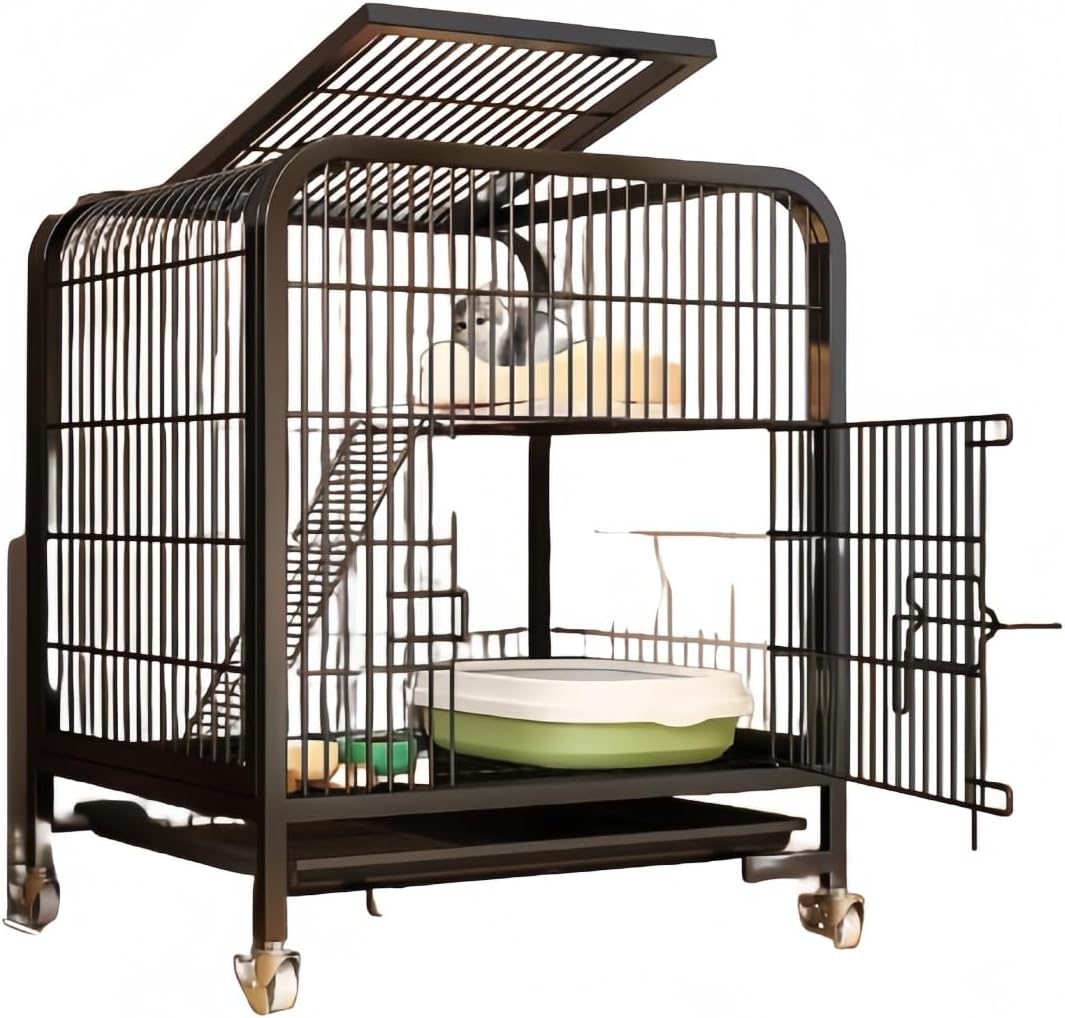 Amazon.co.jp: アイリスオーヤマ スリムケージ 2段 ホワイト 猫