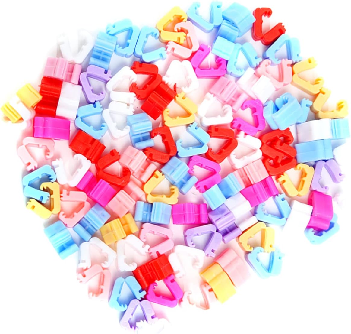 200pcs Colorful Balloon Sealing Clips for Wedding Halloween Christmas