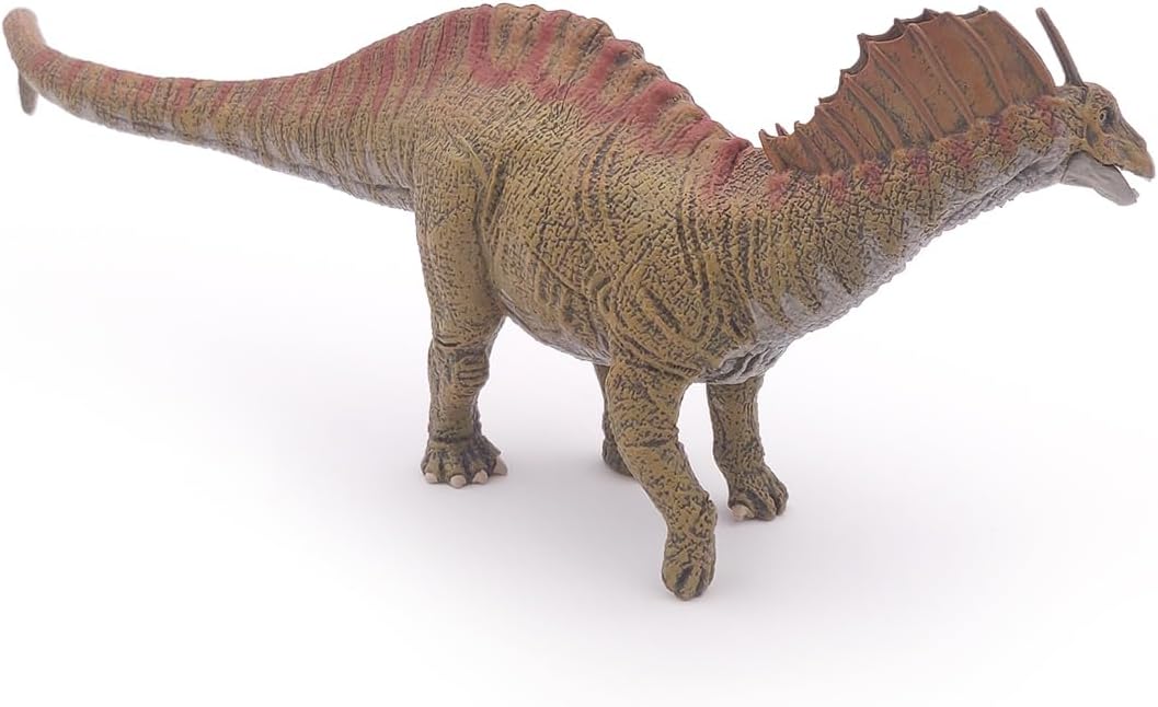 Papo - Realistic Amargasaurus Dinosaur Figure - Ages 3+ - Dinosaurs Collection - Educational Play Herbivorous Dinosaur - Gift Idea Toy for Girls and Boys