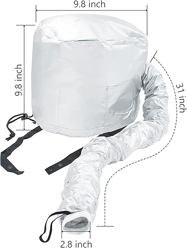 Miniatura 3 de Accesorio portátil para secador de pelo para peinado, color de cabello, condición del cabello y más - plateado