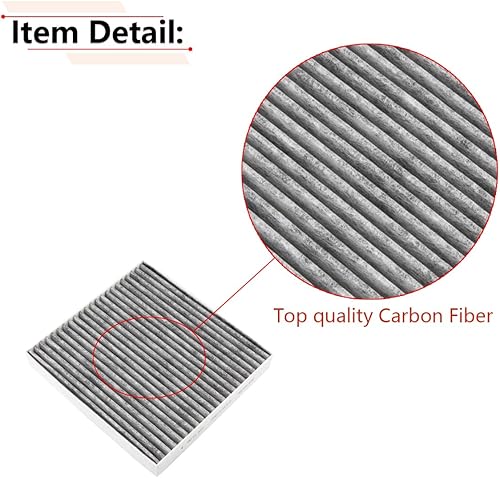 Miniatura 2 de RLB-HILON Filtro de aire de cabina compatible con Hyundai Elantra | Santa Fe | Ioniq 5 | Tucson Sport Utility | Sonata Sedan, para Kia K5 Sedan,