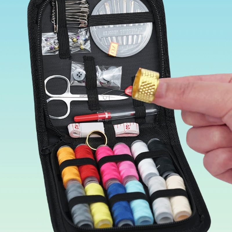 73piece Household Sewing Kit Oxford Cloth Storage Bag Portable Travel