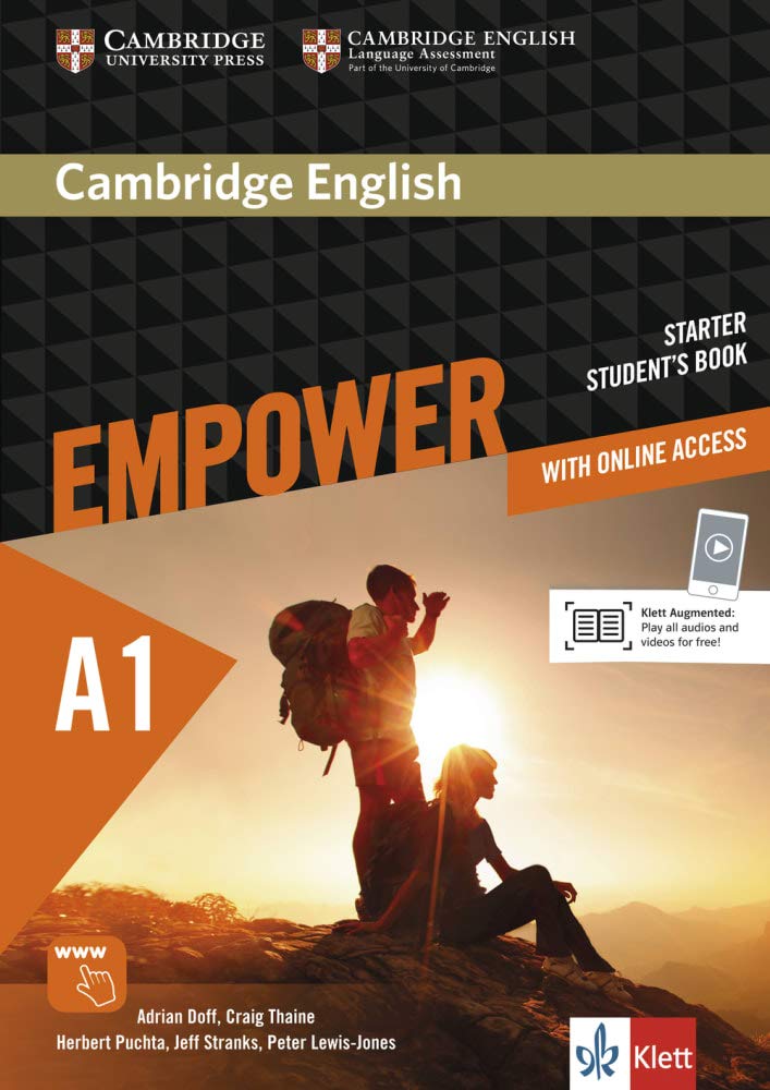 Cambridge English Empower Starter Student's Book with Online Assessment and Practice, and Online Workbook Klett Edition: Student's Book (print) + ... teacher support. Für Erwachsenenbildung