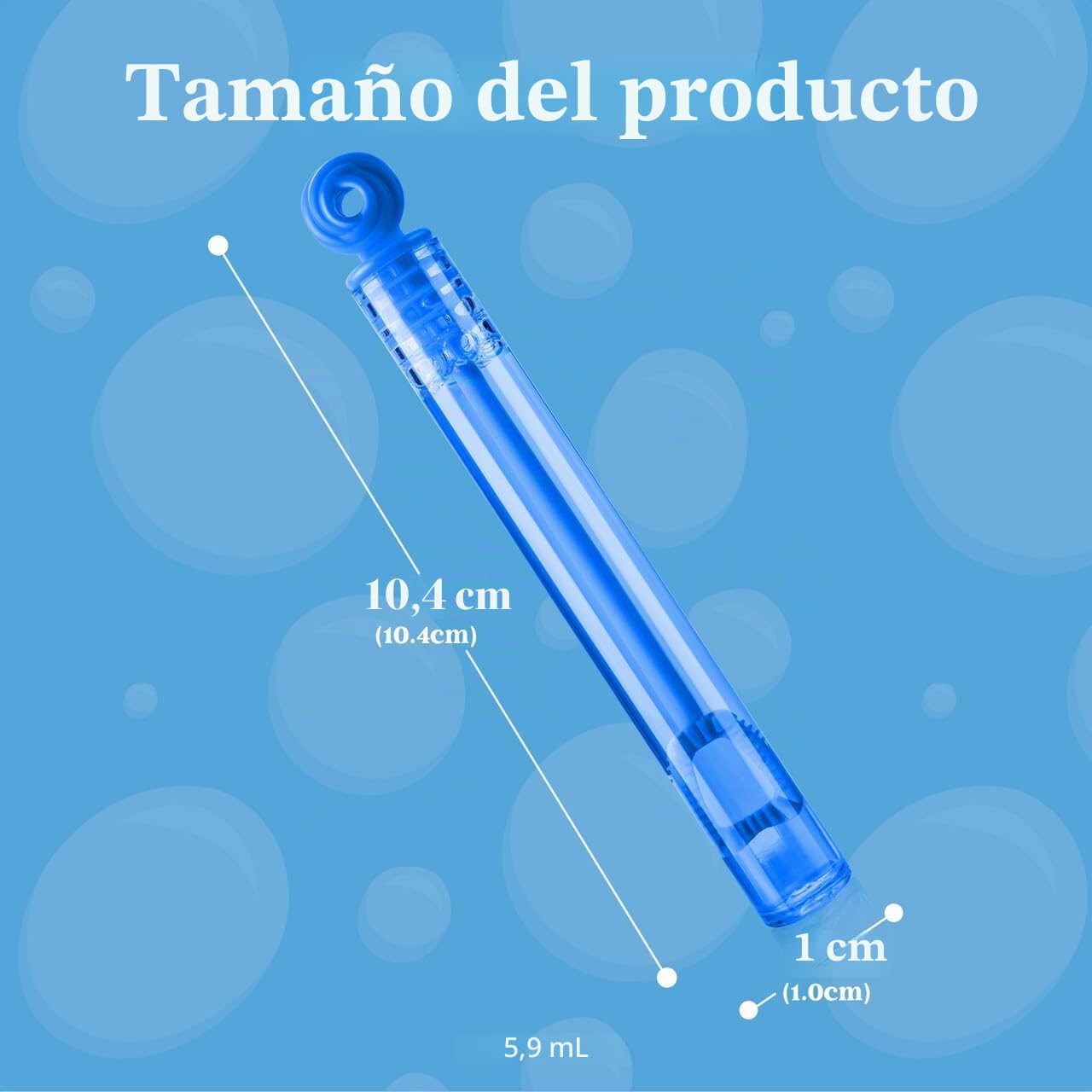 JOYIN 32pcs de Mini Varitas de Burbujas, 8 Colores de Círculos, Rellenadores de Bolsas, Premios para Niños y Niñas