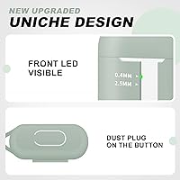 Vista 791 de Funda para AirPods Pro con kit de limpieza, funda de silicona suave para Apple AirPod Pro de 1ª/2ª generación, accesorios de funda AirPods Pro/Pro 2