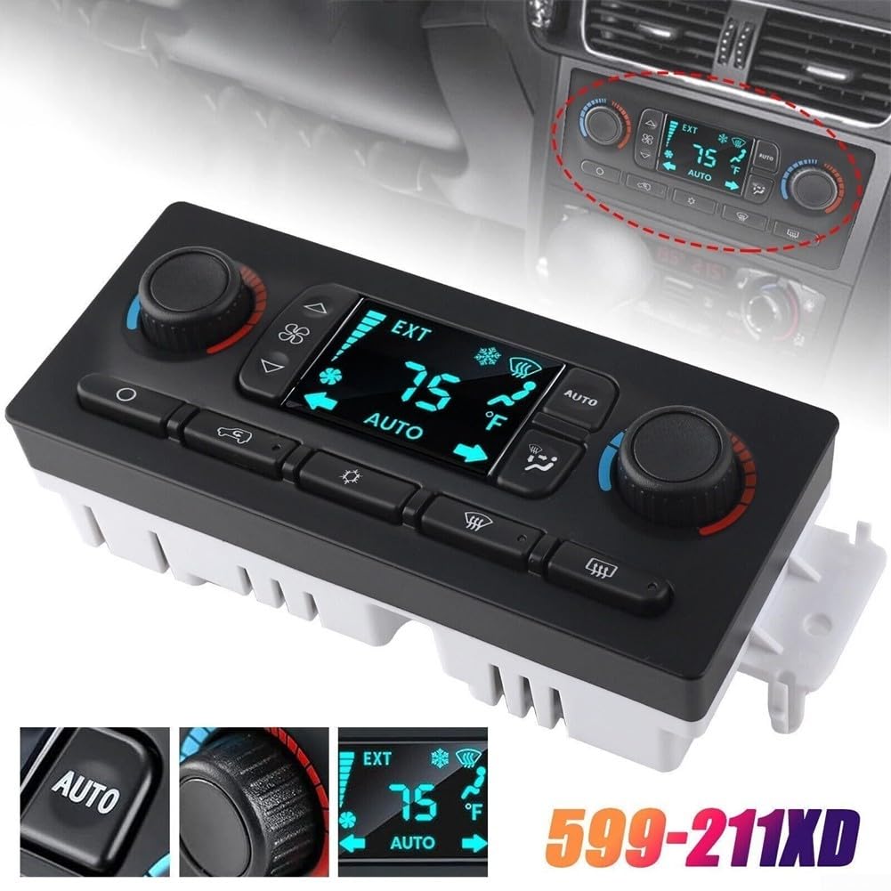 AC Heizungsklima-Regelmodul für Hummer für H2 2003-2007 für Cadillac für ESCALADE 2003-2006 für Chevy für TAHOE für SUBURBAN 2003-2006 Einfache Installation Stabiler Kunststoff