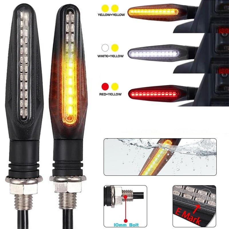 Clignotants moto LED 12V résolvant les problèmes de clignotement rapide avec relais