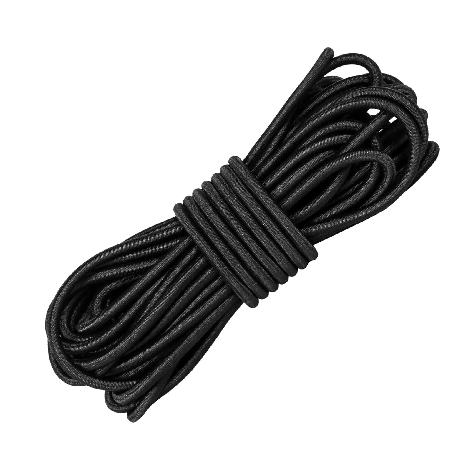 Bandas elásticas Banda elástica ancha y plana Cuerda elástica resistente de 20 metros, color blanco y negro, de 1 a 5 mm, ideal for coser prendas y accesorios de bricolaje. Blanco, 2 mm.(Schwarz,1mm)