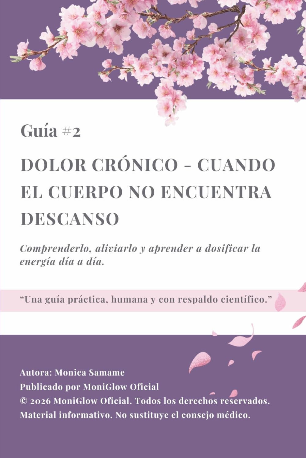 Dolor crónico - cuando el cuerpo no encuentra descanso (Black & White Edition): Comprenderlo, aliviarlo y aprender a dosificar la energía día a día. (EL DOLOR NO APAGA LA LUZ - MoniGlow Series)