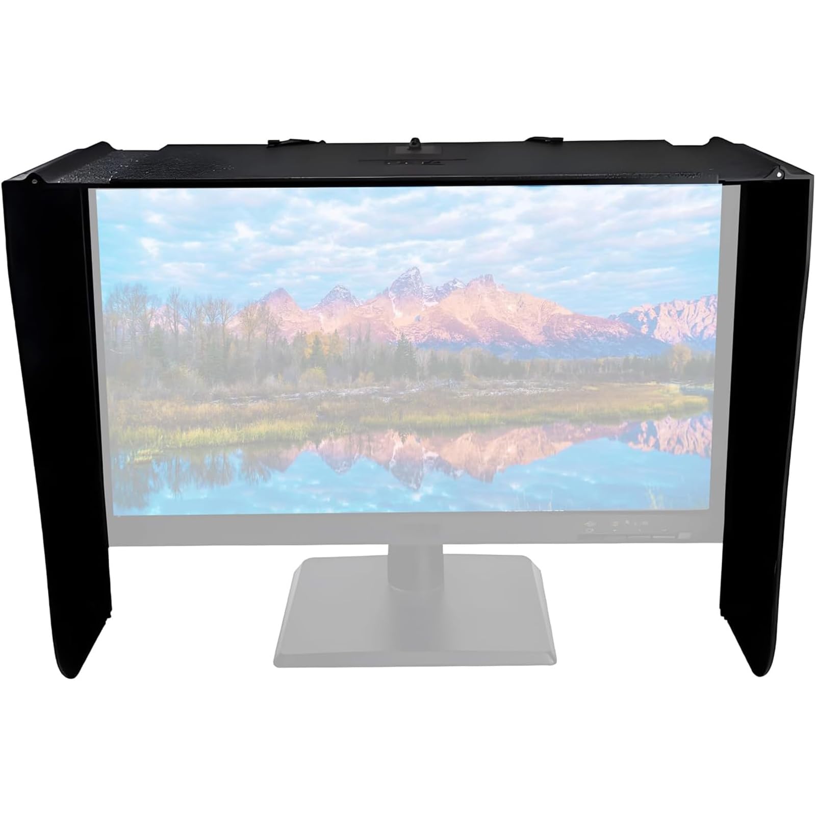 Monitorhaube für Desktop-Computer, Sonnenschutz für tragbare Videomonitorhaube, 29-34 Zoll verstellbar, Sichtschutz, PC-Bildschirmhaube, für Büro, Spiele Monitorhaube für Desktop-Computer, Sonnenschutz für tragbare Videomonitorhaube, 29-34 Zoll verstellbar, Sichtschutz, PC-Bildschirmhaube, für Büro, Spiele