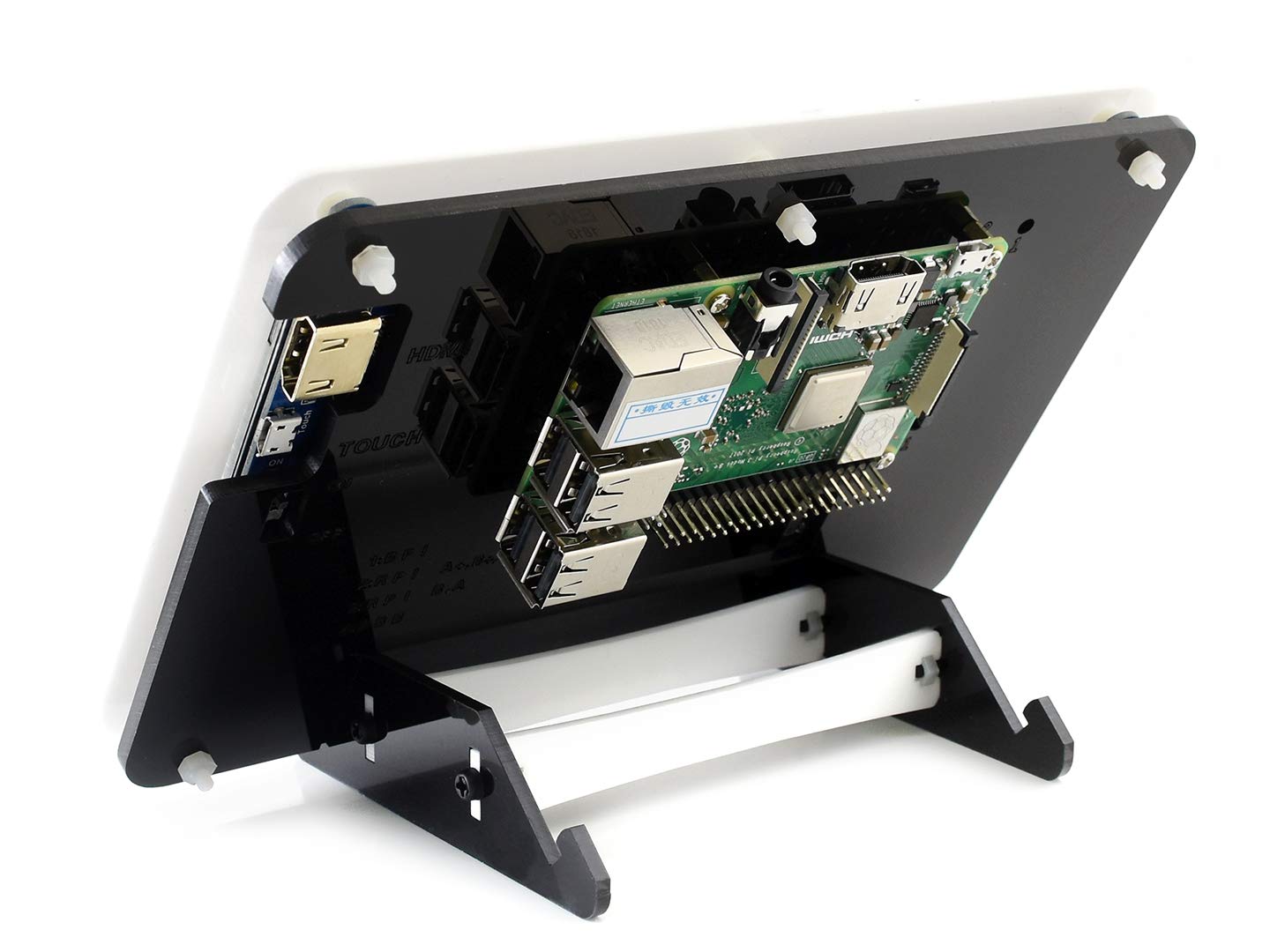 Amazon.co.jp: Waveshare 7インチLCD用の7インチバイカラー保護ケース