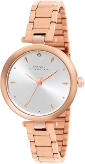 French Connection Analog Silver Dial Women's Watch-FCN0103RGM Price In India