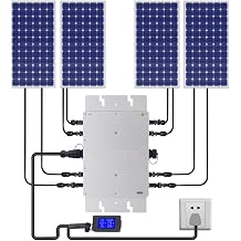 Solar Micro Inverter, Waterproof Wvc-1200W Grid Tie Mppt Pure Sine Wave Dc to Ac Solar Grid Tie Micro Inverter Solar & Wind Power Inverters 1200W