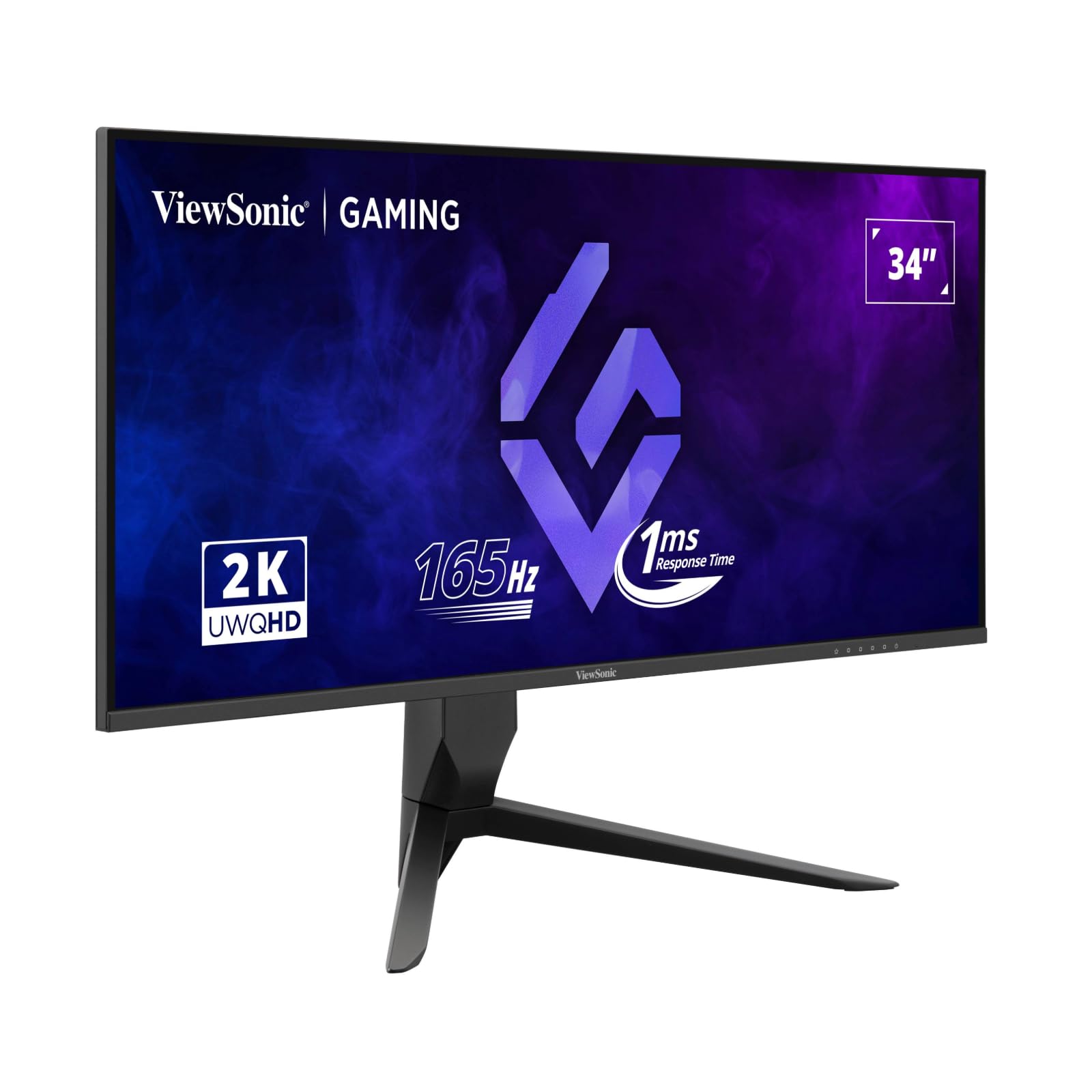 ViewSonic (USA Brand) 86.36cm (34") Ultra-Wide QHD SuperClear IPS 165Hz Monitor | 1ms | HDR10 | 104% sRGB | AMD FreeSync | USB-C | EyeProTech | 2xHDMI | 1xDP | VX3480-2K-PRO-image-15