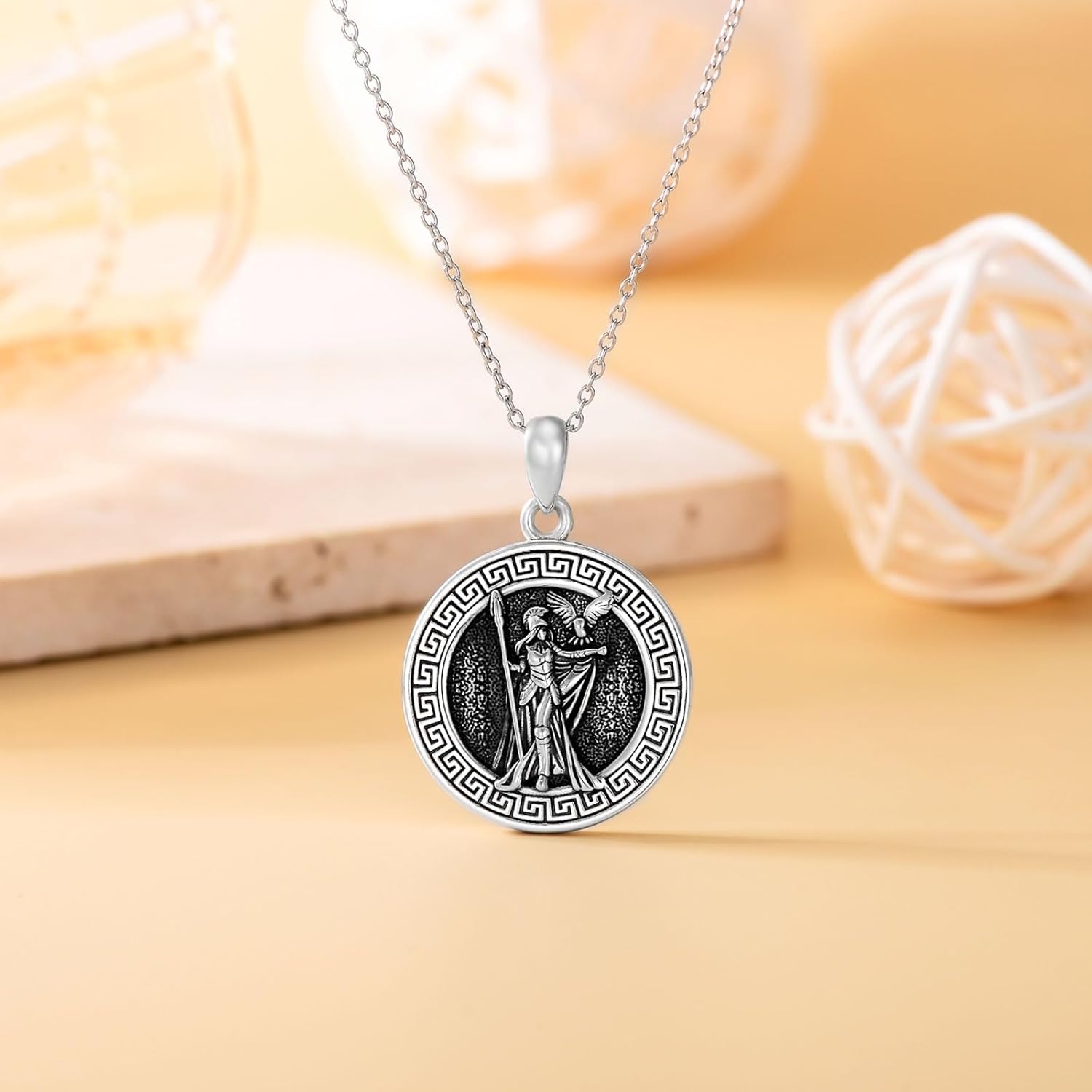 Athena/Medusa/Artemis/Apollo/Hecate/Zeus/Poseidon/Sisyphus Necklace 925 Sterling SIlver Greek Mythology Pendant Jewelry for Men Women Gifts - Image 5