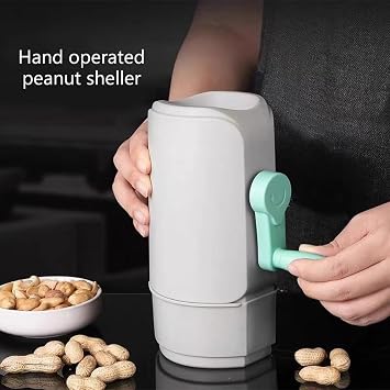 Space Saving Peanut Shelling Tool Peanut Peeler for Family and Peanut Lover
