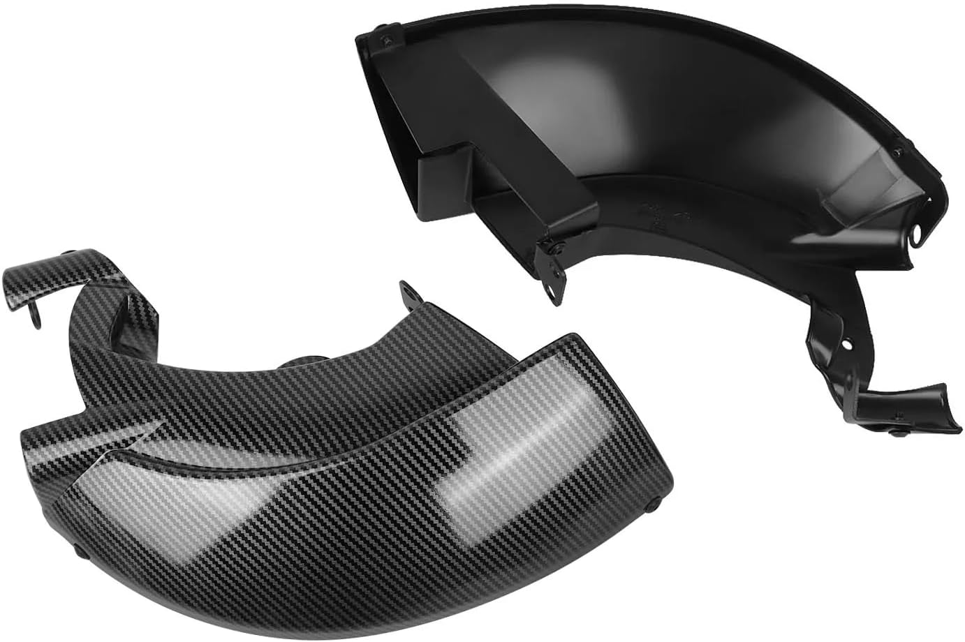 Motorcycle Front Brake Caliper Covers for Suzuki GSX-R 1000R 2017-2025 GSXR 1000 2009-2025 Front Wheel Radiator Guard Accessories (Patterned Black)