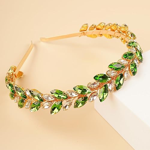 Miniatura 2 de Tiara nupcial y corona de cristal diadema de boda lágrima accesorios para el cabello para mujer