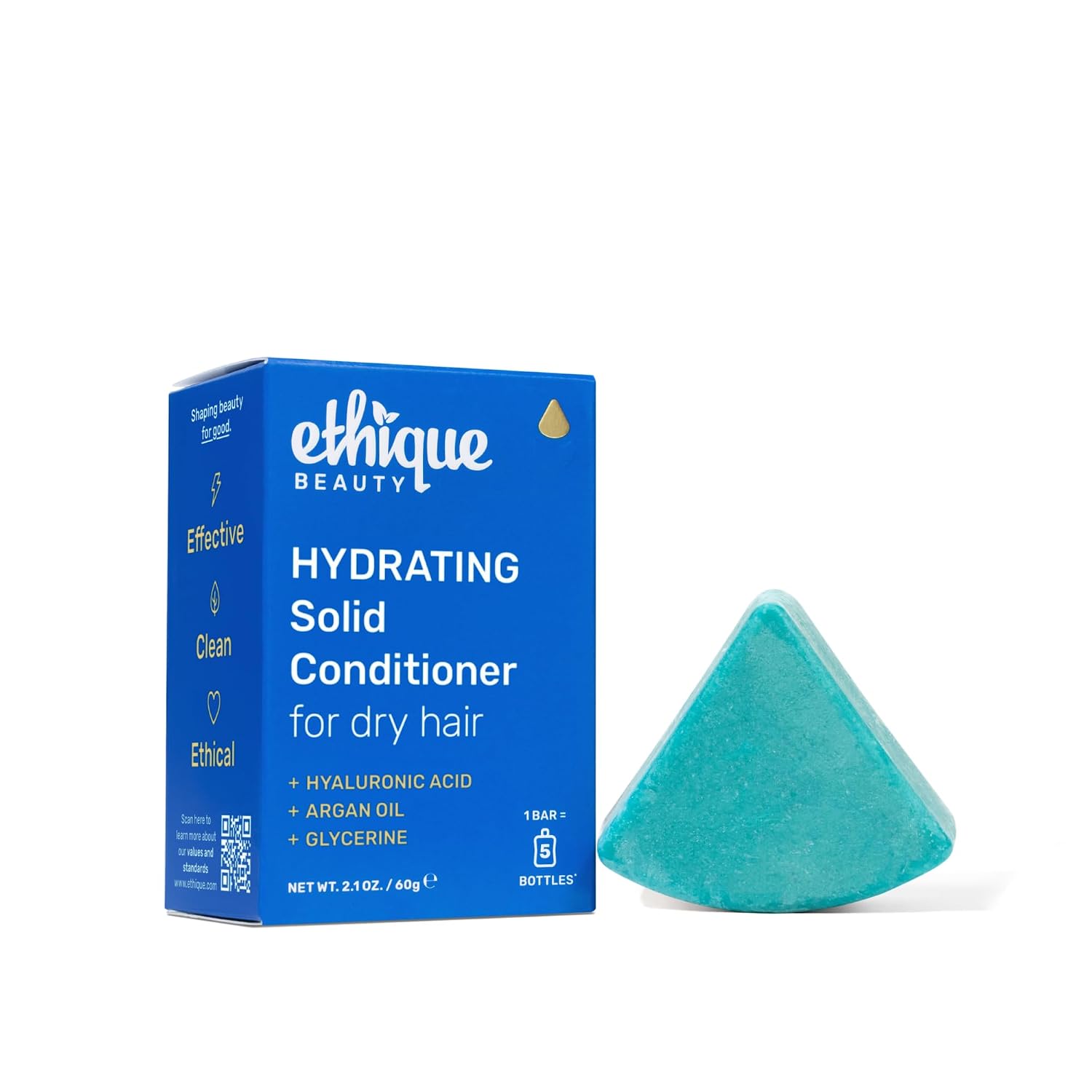 Ethique Hydrating Conditioner Bar - Hyluronic Acid for Dry Hair