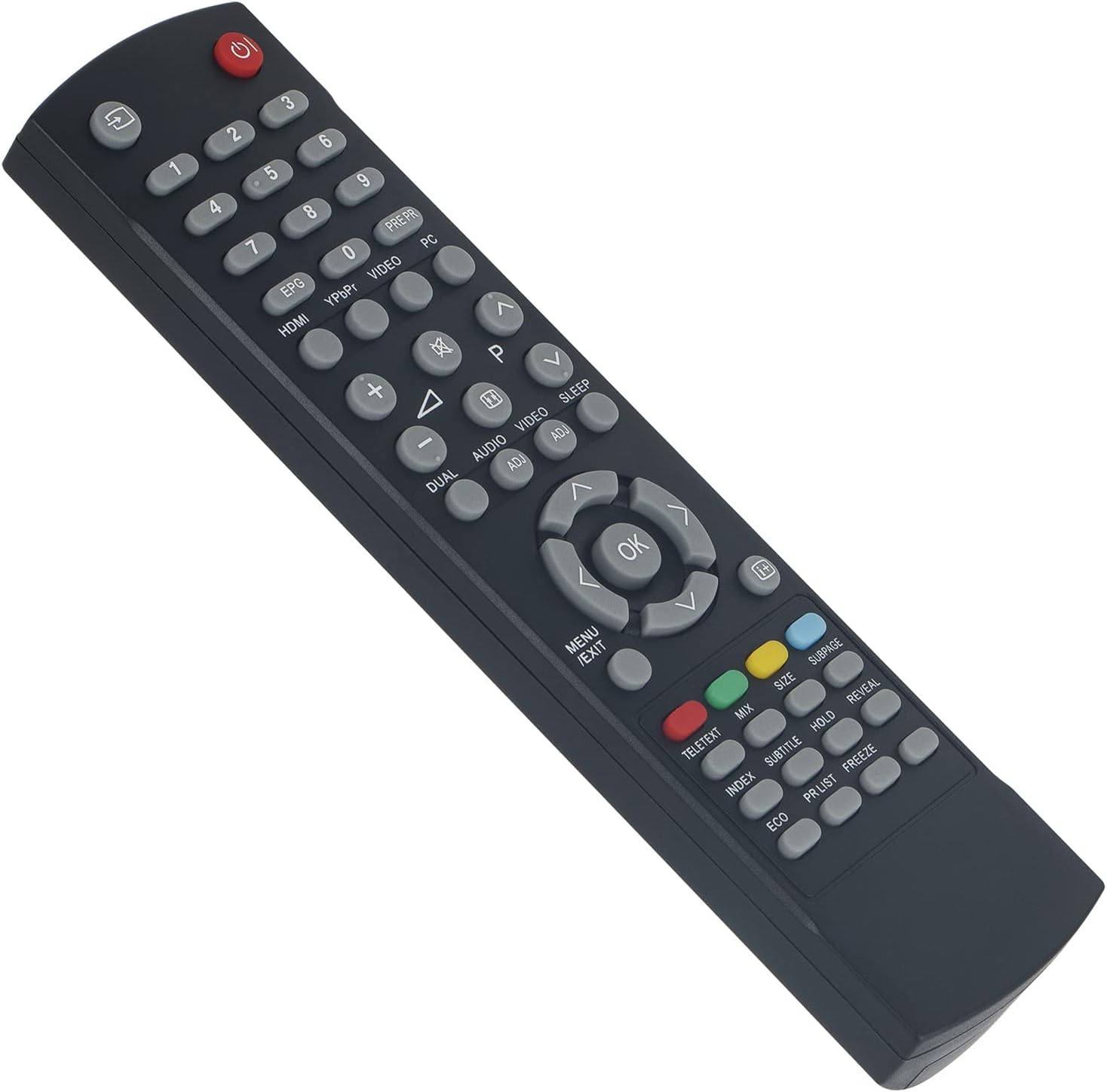 VINABTY Replacemet Remote Control fit for Sharp GJ210 LCD TV LC-19S7E LC-19SH7E LC-32SH7E-BK LC-26SH7E LC-32S7E-BK LC-19SH7E-BK LC-32SH7E-RU LC-32SH7E LC-26SH7E-BK LC-42SH7E LC32SH7E LC-26SH7EBK - Image 4