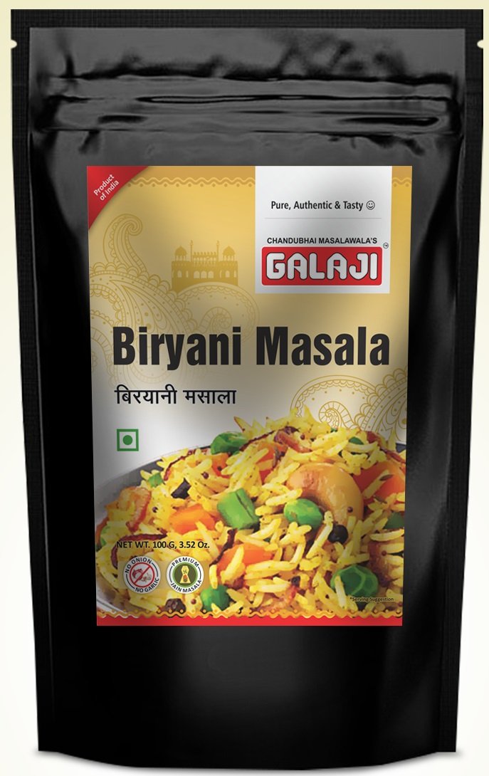 See full amazon price history chart for Galaji Biryani Masala 100 Grams (Zip Lock Packing) Homemade Powdered | for Healthy Cooking | Ready to Cook | All Seasonings Spices | Pure & Hygiene | Spice Mix Galaji Biryani Masala 100 Grams (Zip Lock Packing) Homemade Powdered | for Healthy Cooking | Ready to Cook | All Seasonings Spices | Pure & Hygiene | Spice Mix (B07688KSZN) Amazon Price History, Amazon Price Tracker