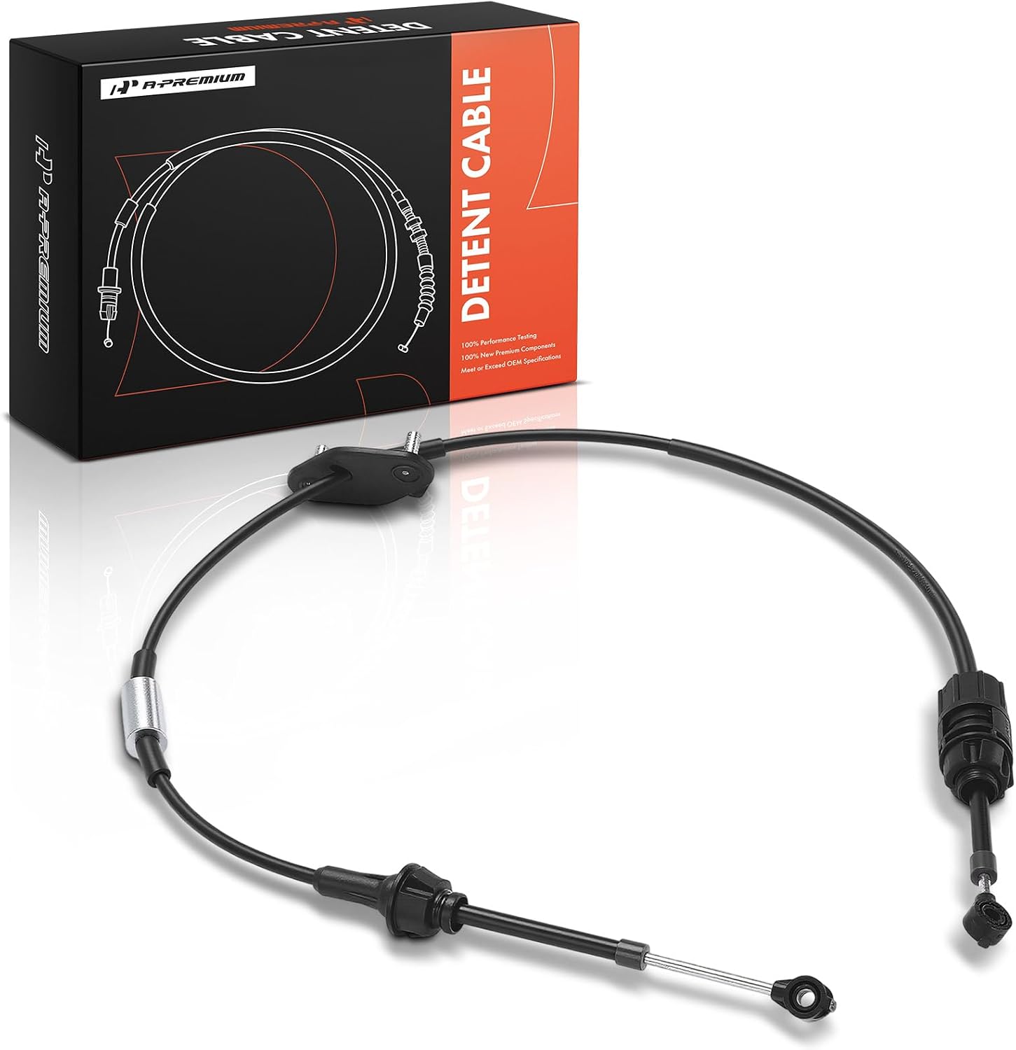 A-Premium 51.38 Inch Automatic Transmission Detent Cable Compatible with Ford Escape 2001-2002