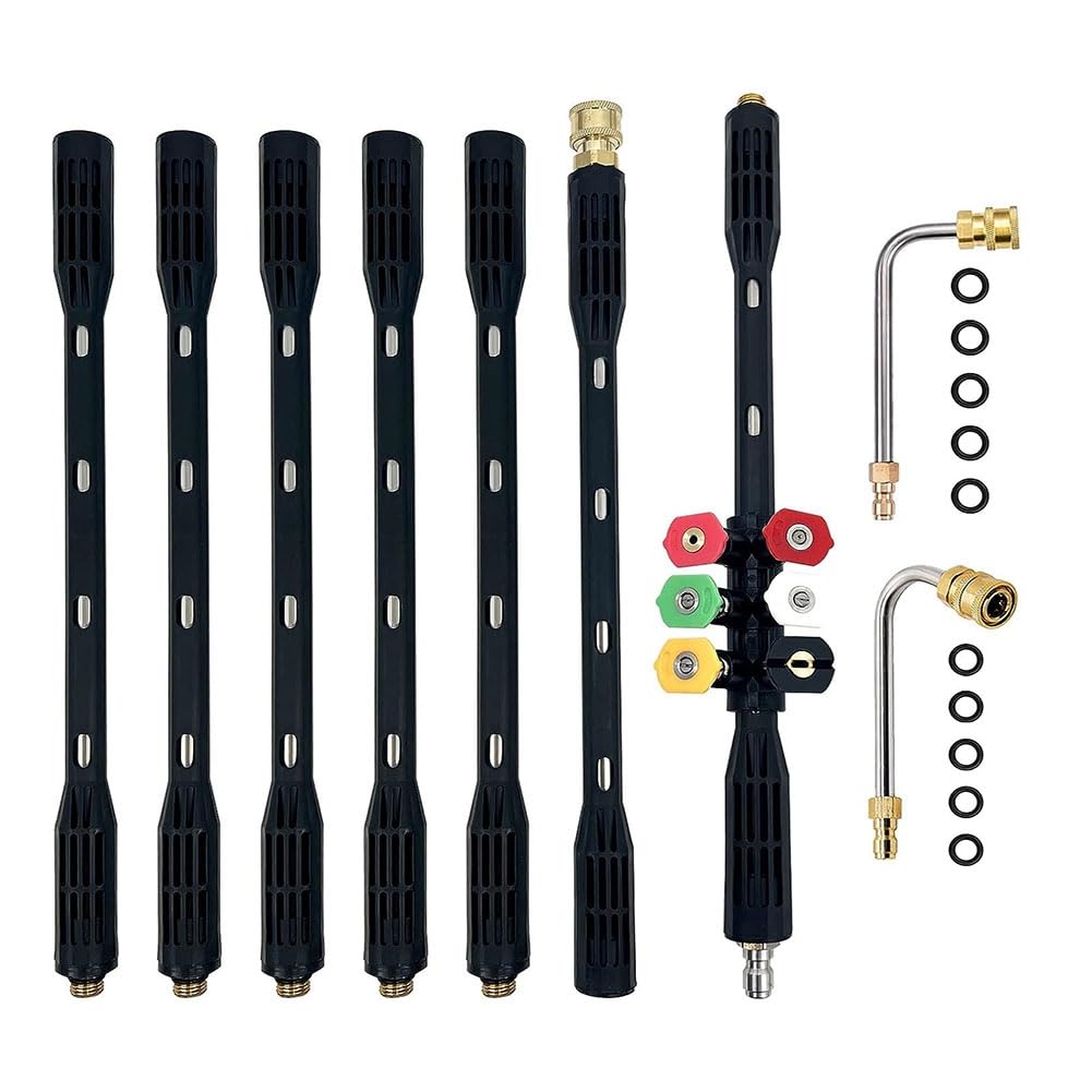 Tige d'extension de nettoyeur Cosmin avec raccord 1/4 pour outils de nettoyage