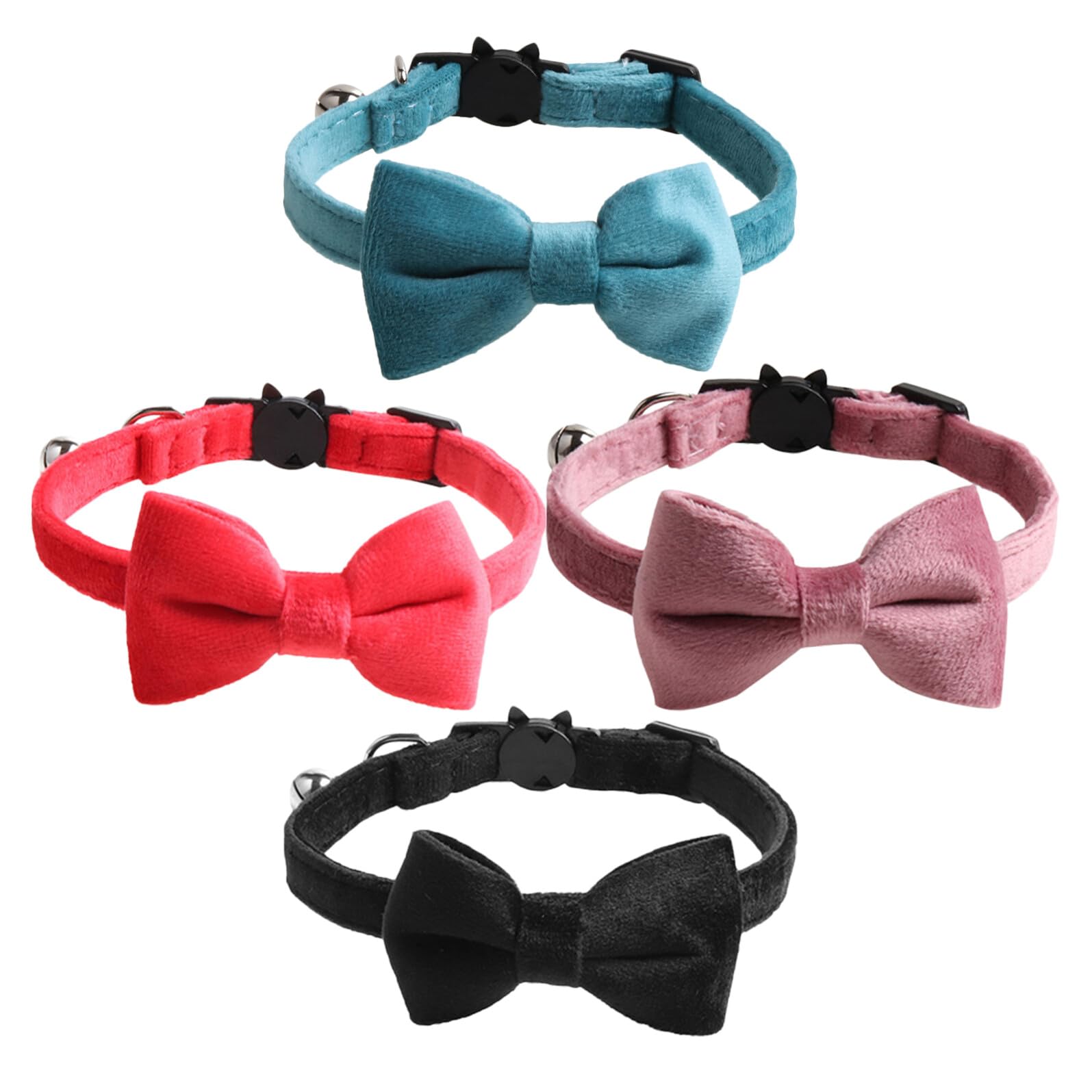 Collier pour chat confortable en velours anti-irritation pour stopper les démangeaisons du cou