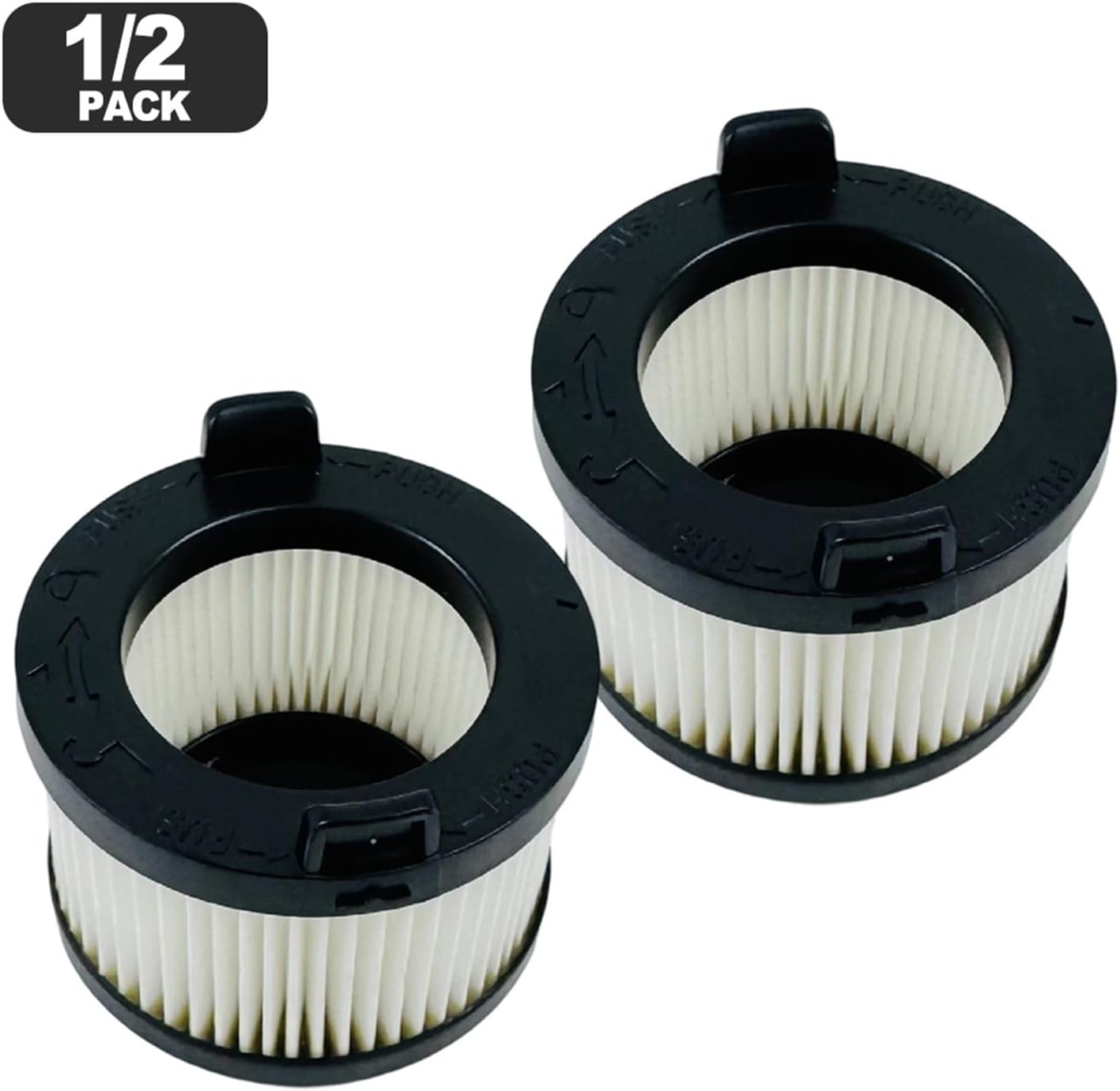 Compatible For Redkey，F10 Vacuum Cleaner Filter Replacement(2 PACK)